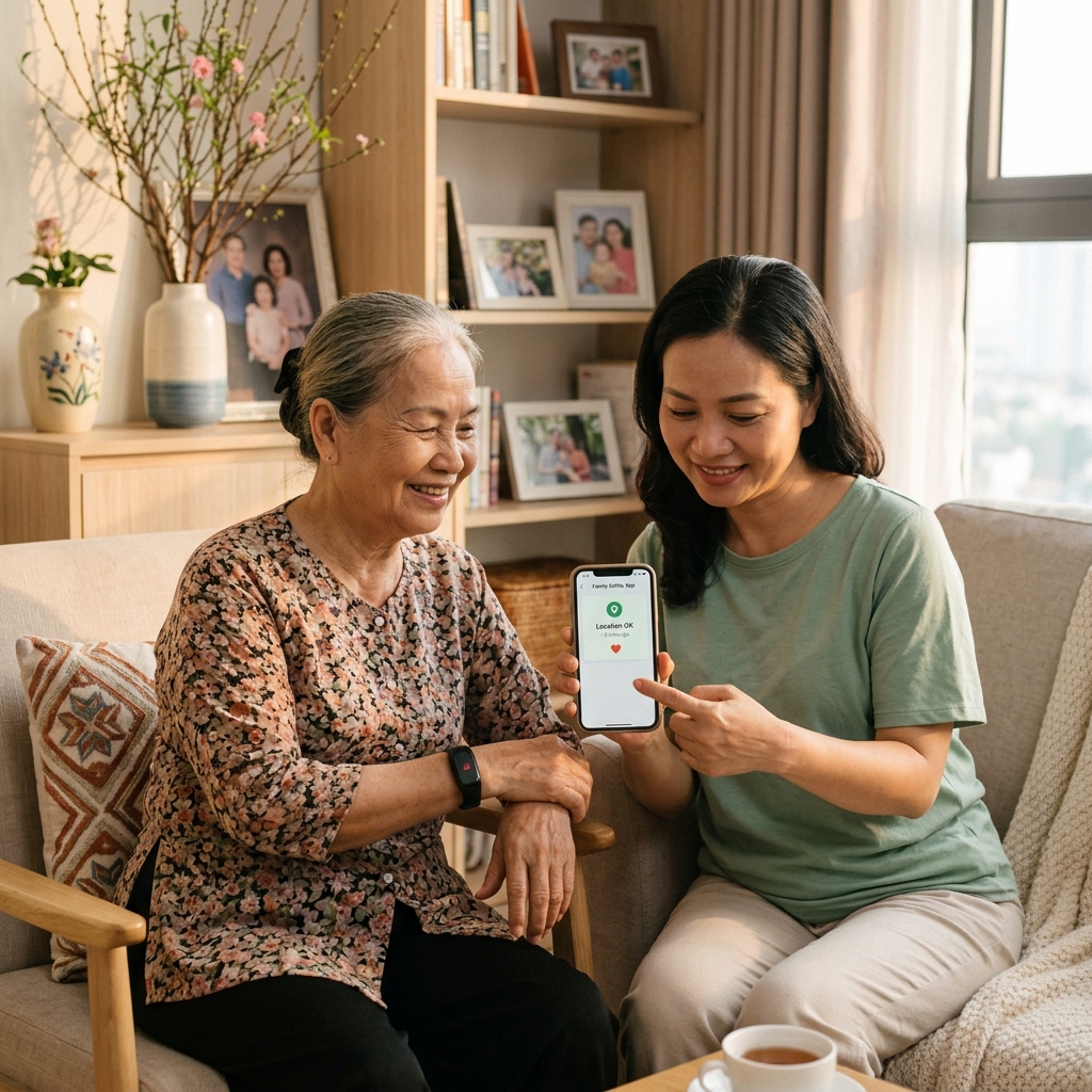 Bảo vệ cha mẹ bình an với NaviCare